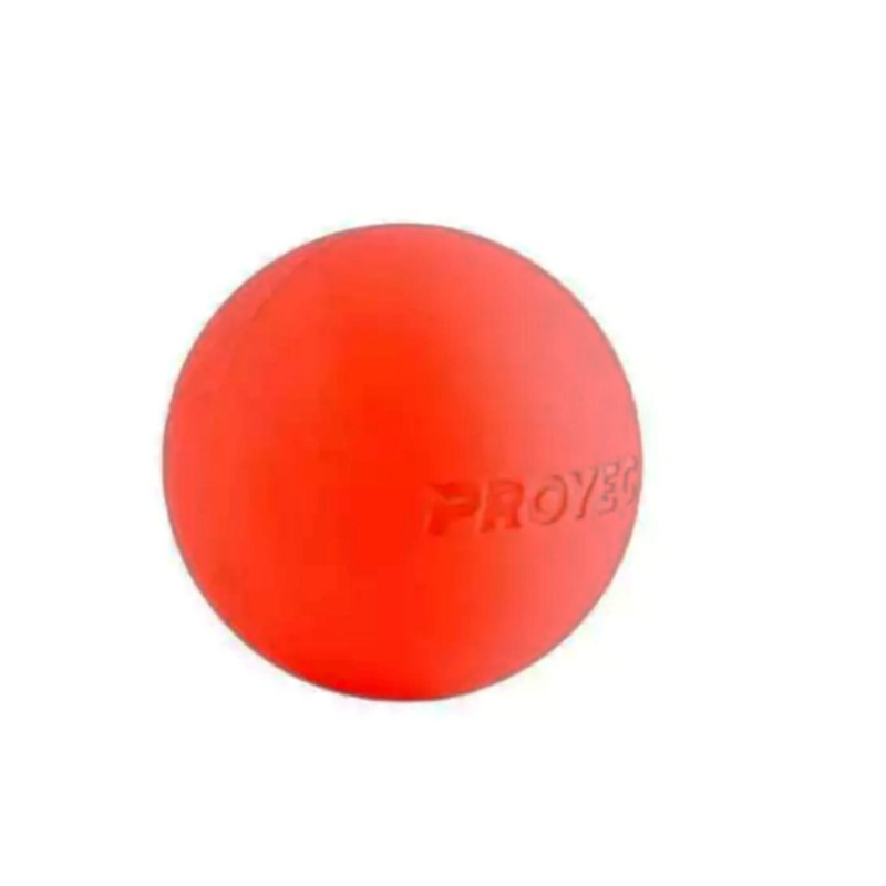 Pelota Para Masajes  De Goma Dura - Proyec - 7 Cm  - Tipo Lacrosse -