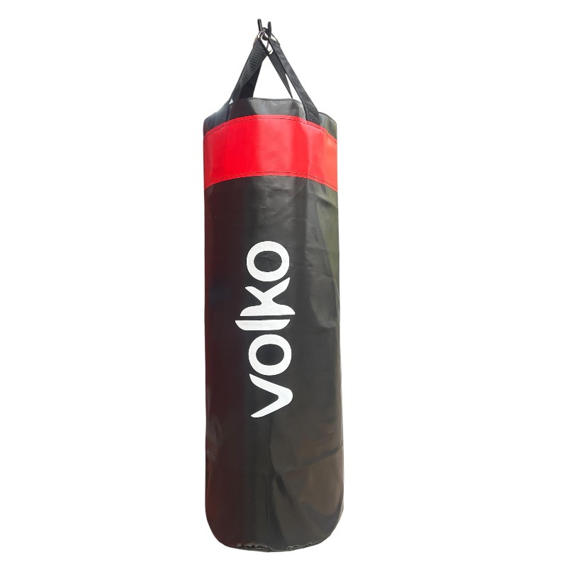 Bolsa De Boxeo Volko De 90 Cm. Lona Z900 Reforzada.  Con Cinta Para Colgar ( No Necesita Cadena).