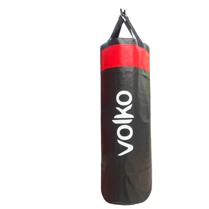 Bolsa De Boxeo Volko De 180 Cm. Lona Z900 Reforzada.  Con Cinta Para Colgar ( No Necesita Cadena).