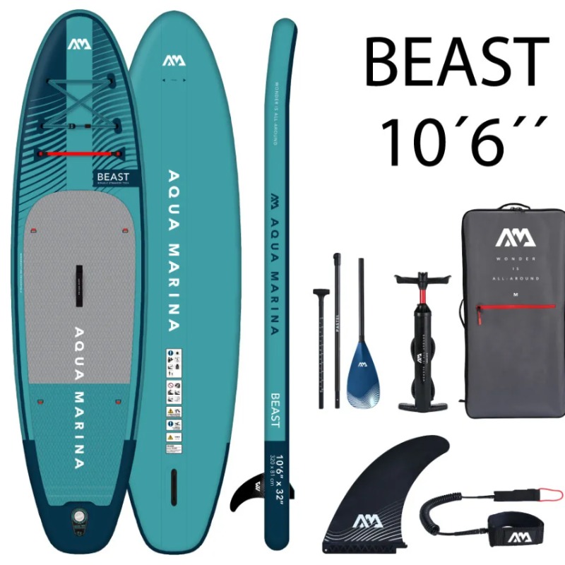 Tabla  Sup (stand Up Paddle)- Surf - Aqua Marina Beast- Inflable