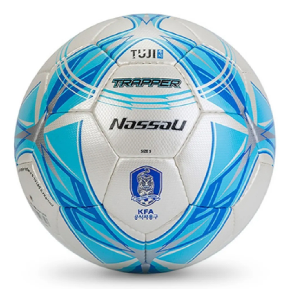Pelota Futbol Nassau Tuji Trapper Nº 5 - Cosida A Mano