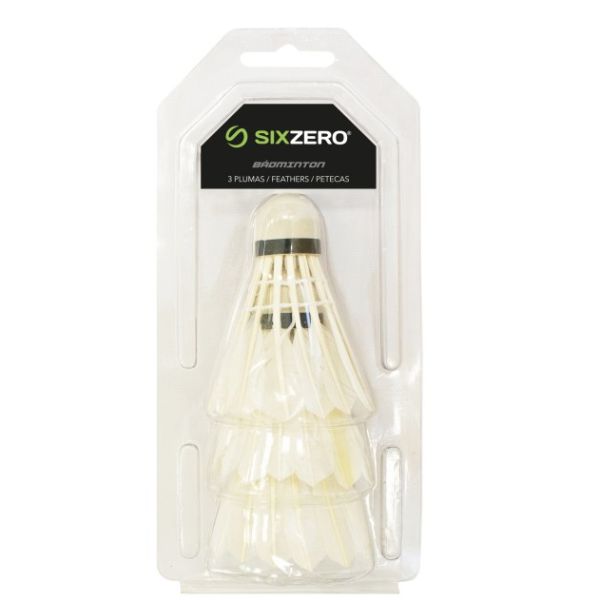 Pack De 3 Plumas Para Badminton - Sixzero
