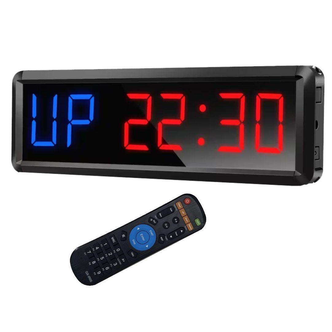 Timer - Reloj Temporalizador Para Gimnasio  - 35 X 10 X 4 Cm. (5138)