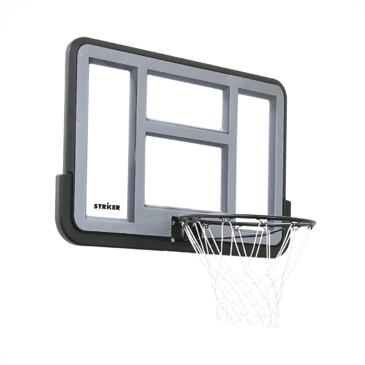 Tablero De Pared + Aro De Basquet- Policarbonato - Marca Striker -