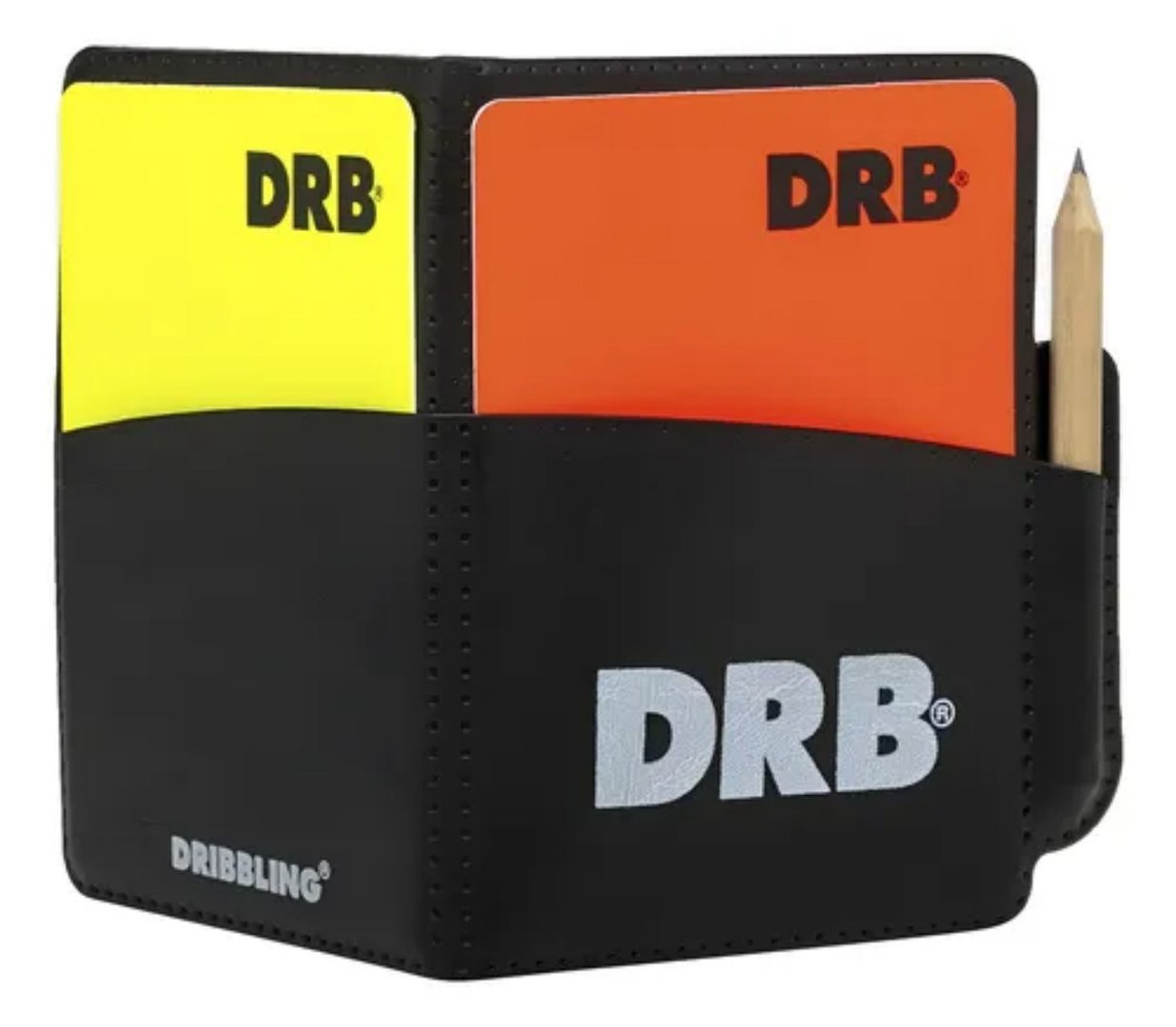 Juego De Tarjetas De Arbitro 2.0 - Marca Drb - Incluye Lapiz Y Formulario De Informe