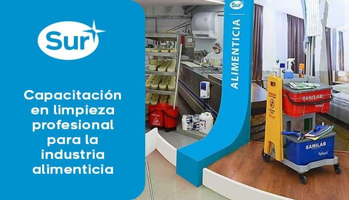 Capacitación en limpieza profesional para la industria alimenticia