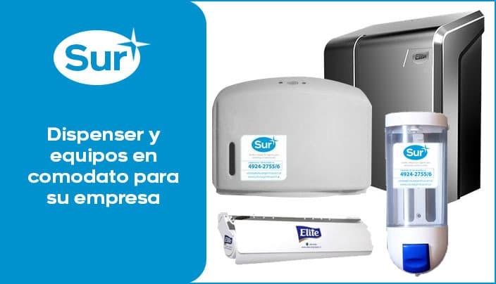 Obtenga dispenser y equipos en comodato para su empresa